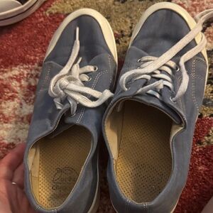 Dansko Blue and White Casual Sneakers